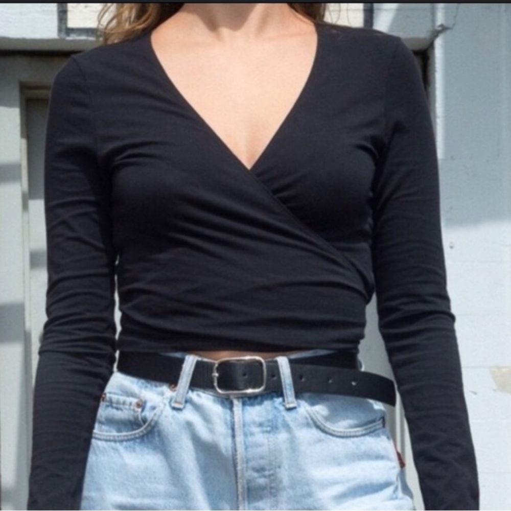 Brandy Melville Wrap Top